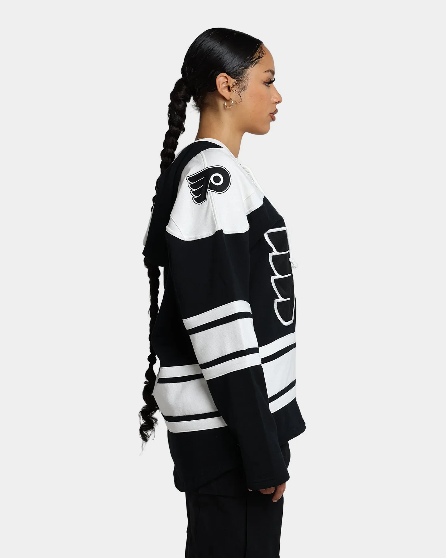47 Brand Philadelphia Flyers Superior Lacer Hoodie Jet Black