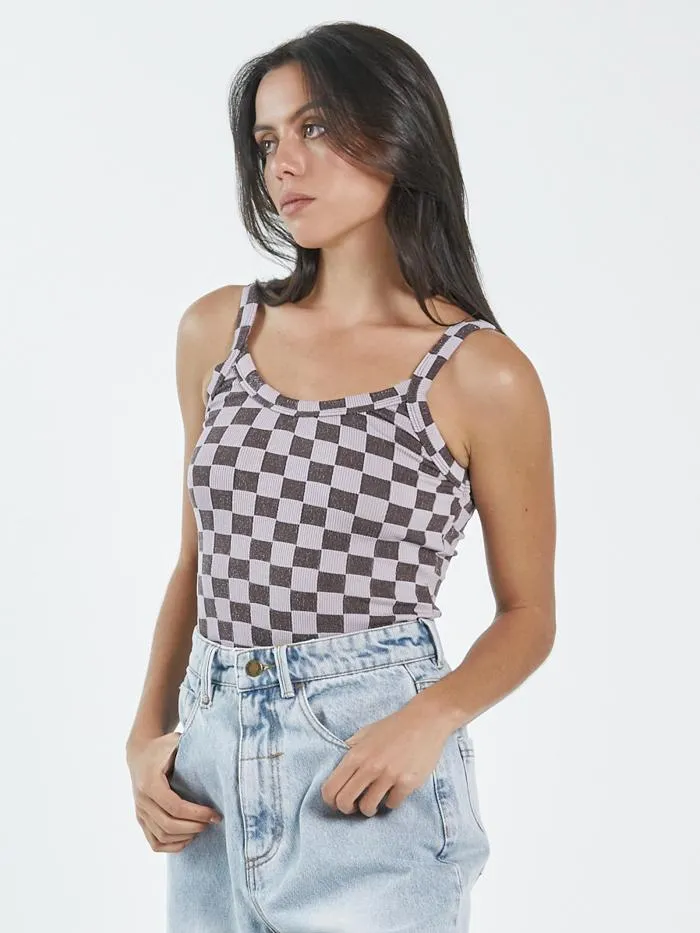 Aalto Rib Tank - Washed Cocoa