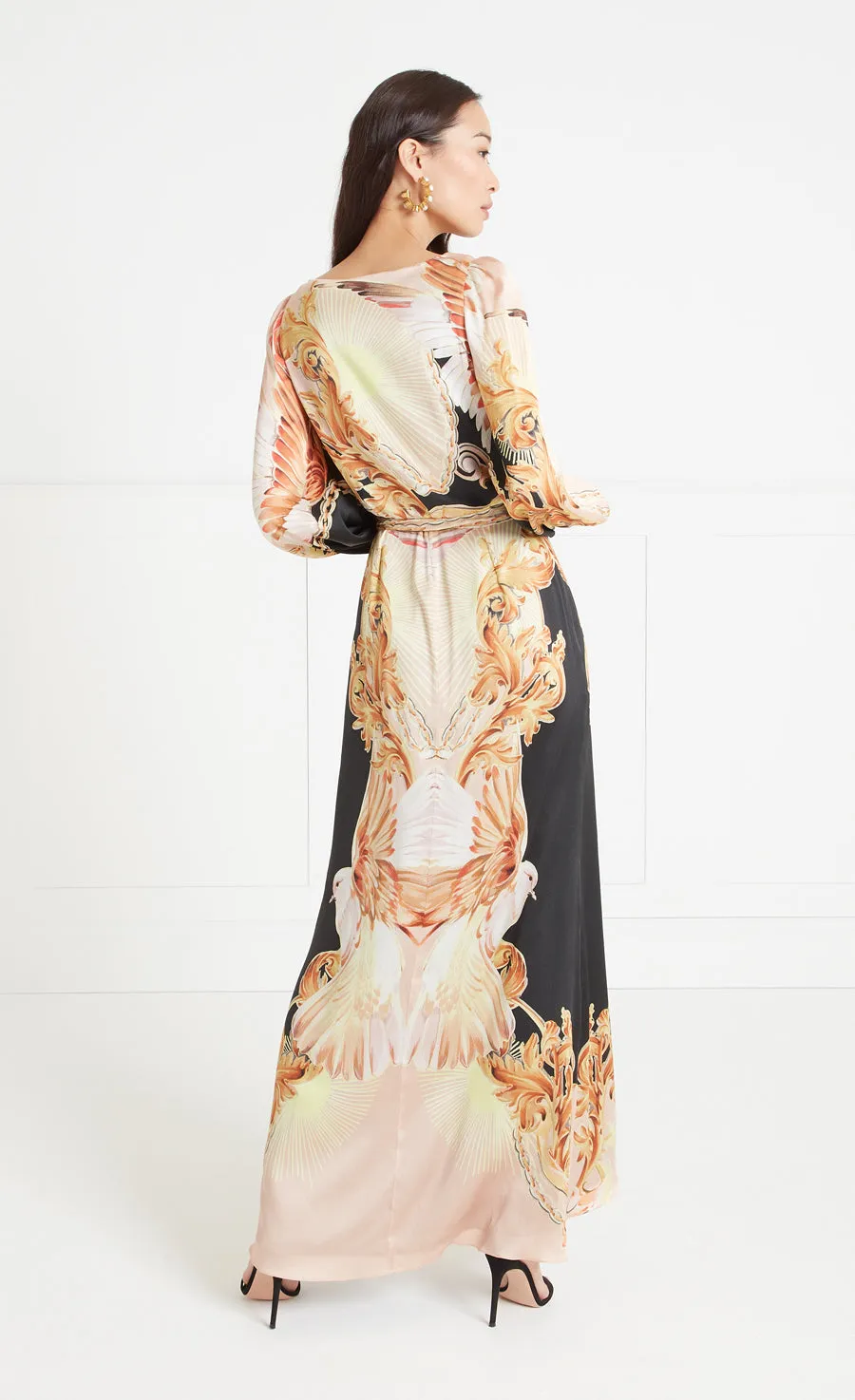 Akira Wrap Dress - Black