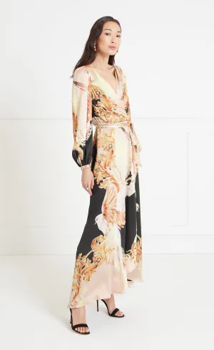 Akira Wrap Dress - Black