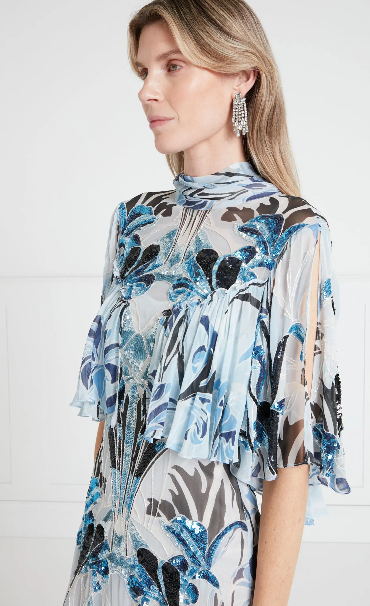 Alani Dress - Blue