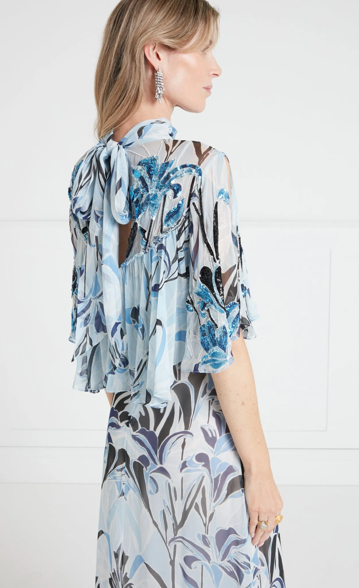 Alani Dress - Blue