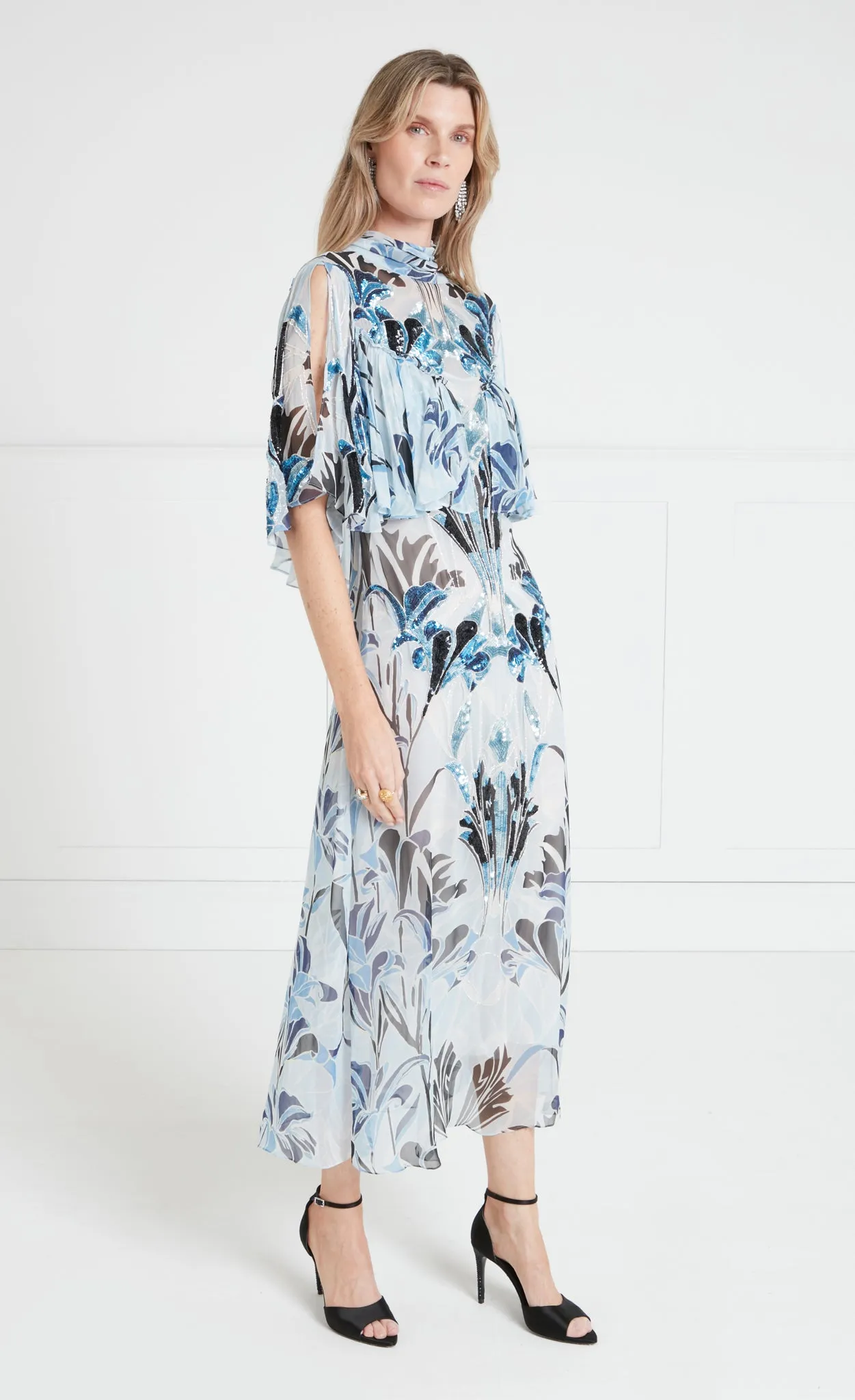 Alani Dress - Blue