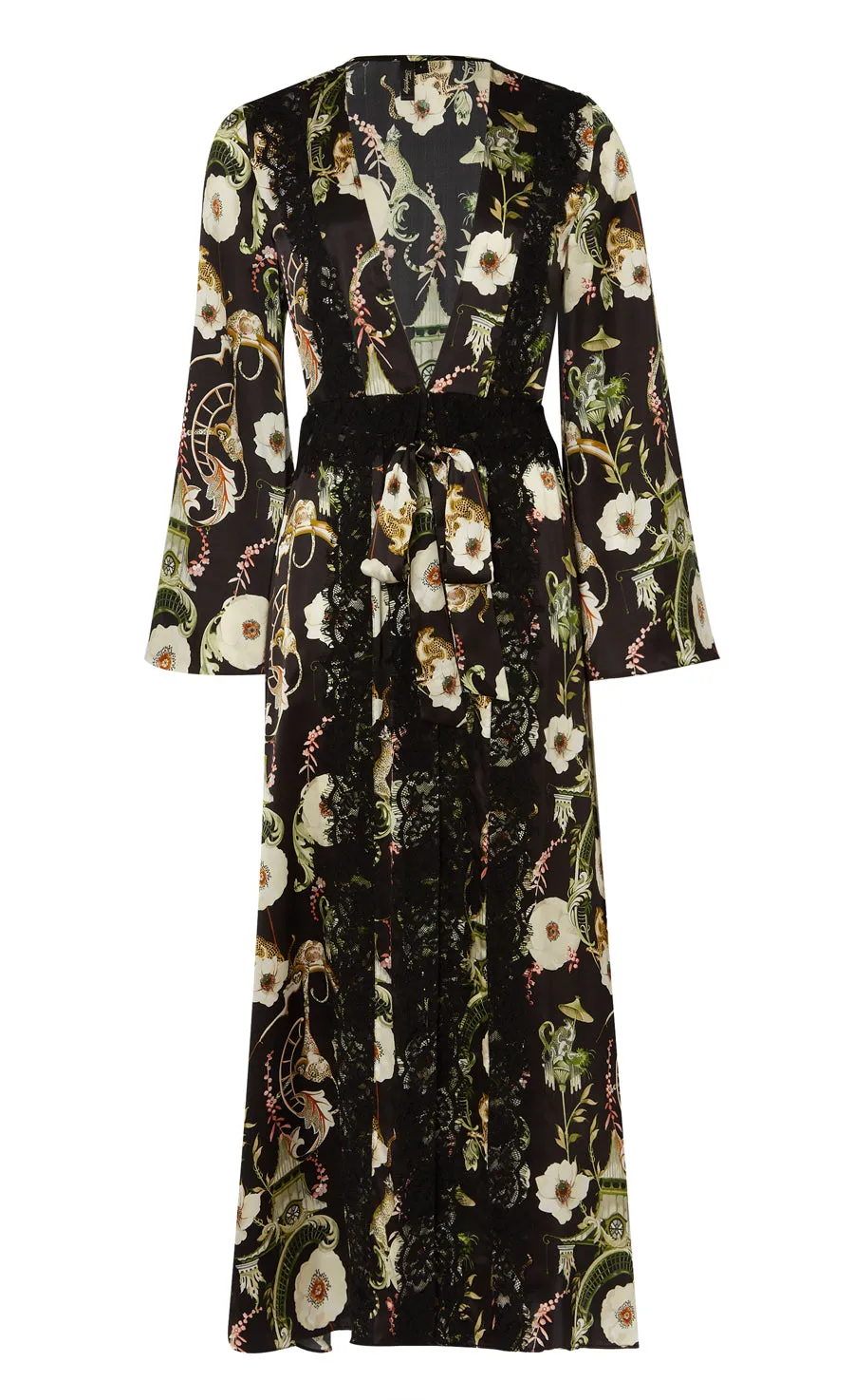 Aphrodite Robe - Black/Dark Euphoria