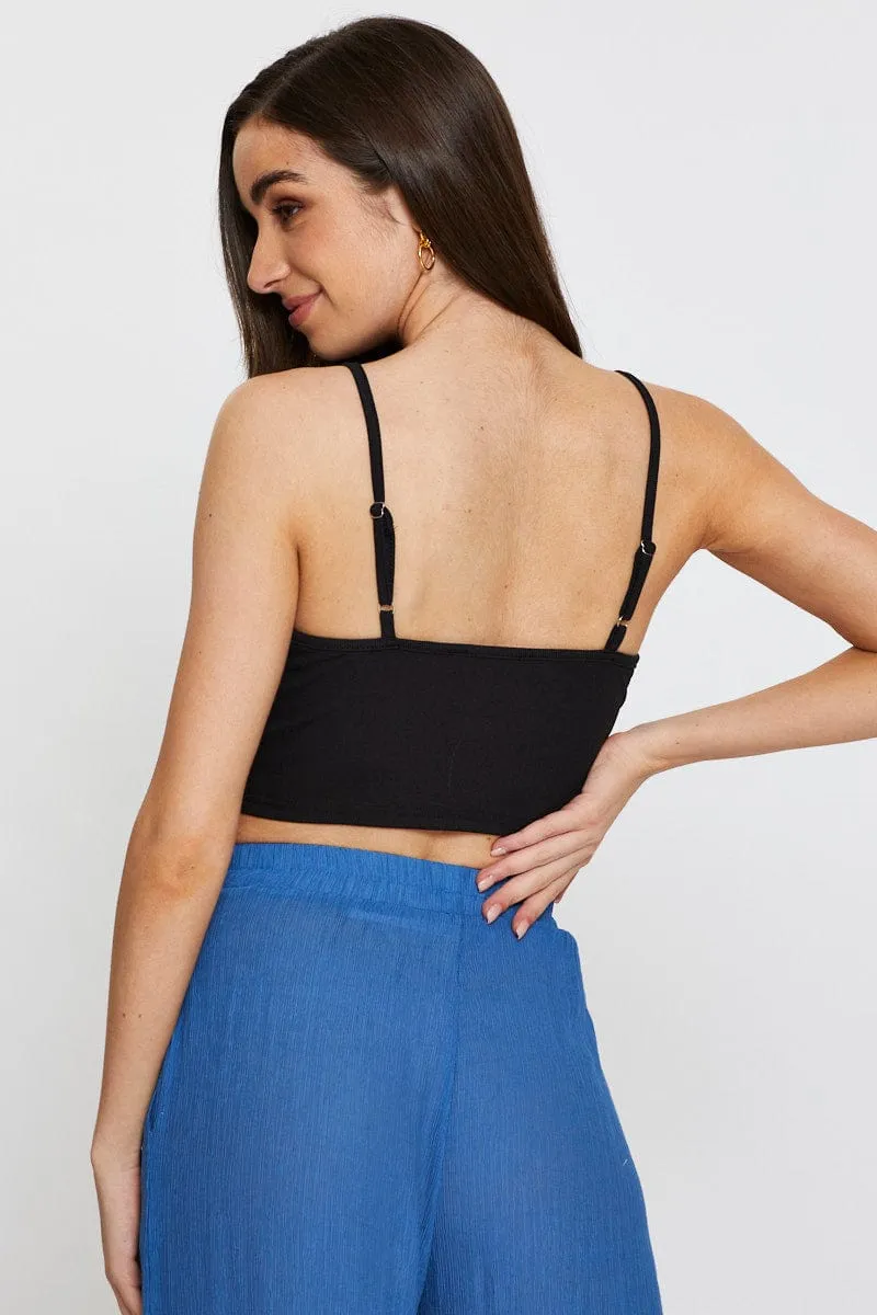 Black Crop Top