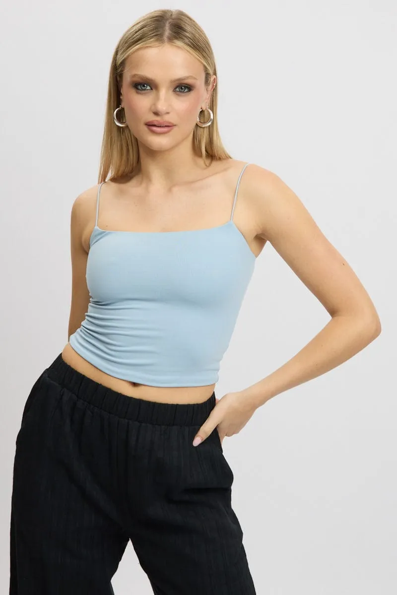 Blue SuperSoft Singlet Double Layer