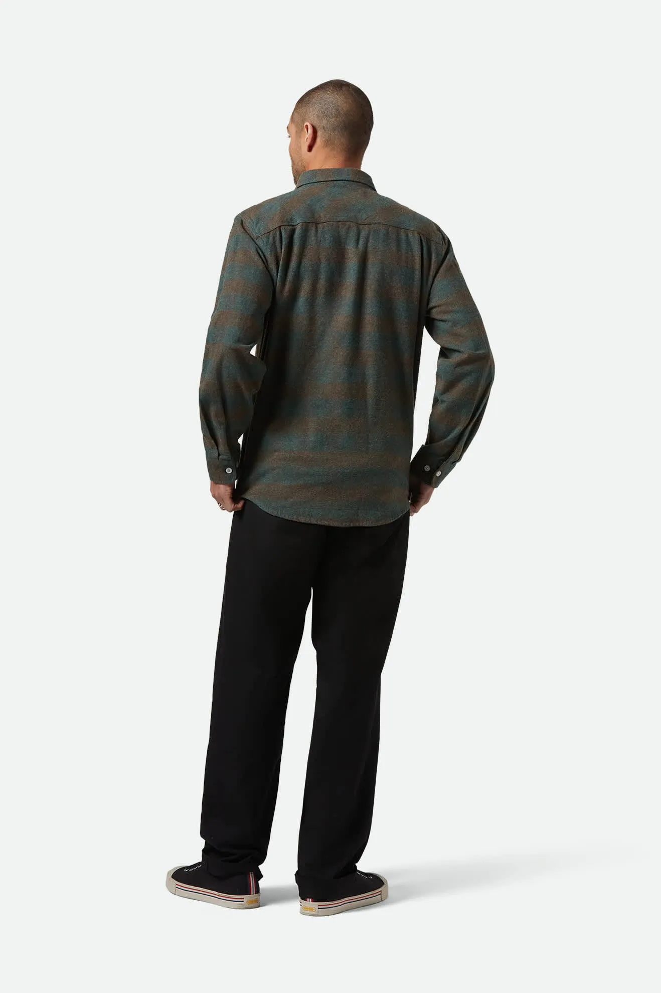Bowery L/S Flannel - Ocean