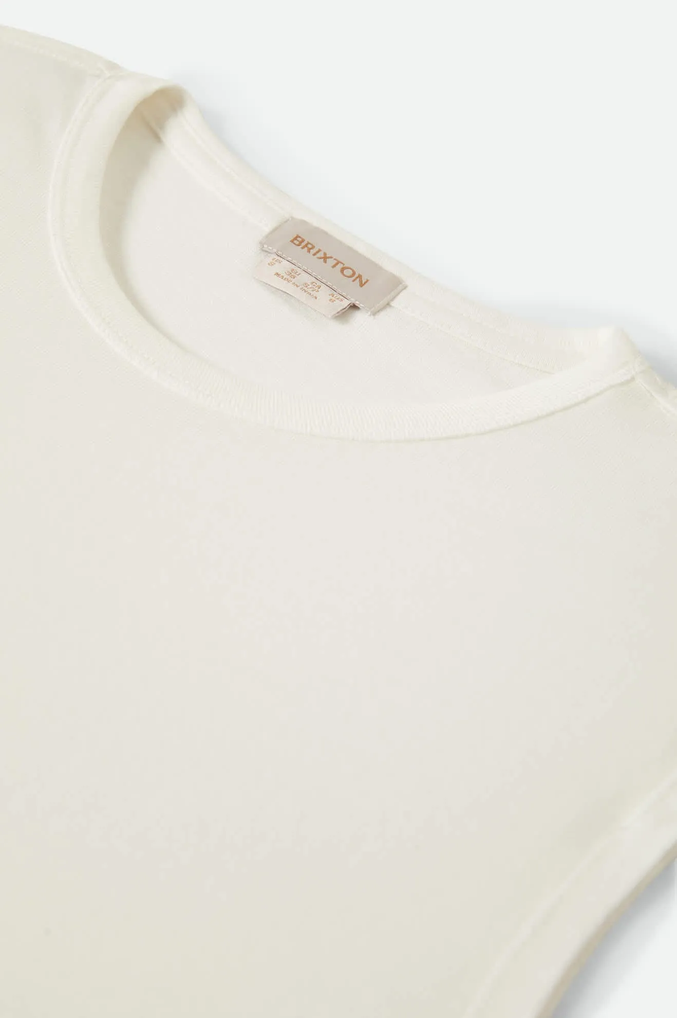 Carefree Organic Garment Dyed Muscle Tank - Off White