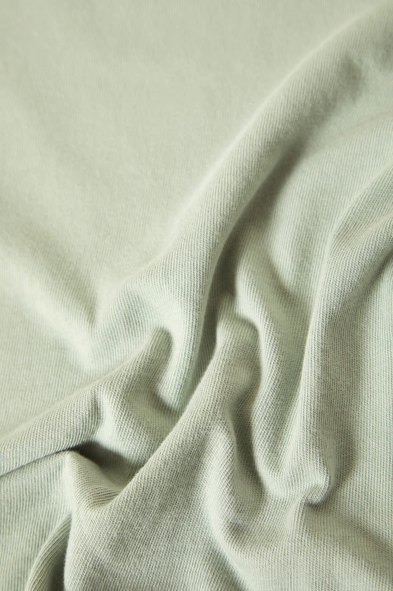 Carefree Organic Garment Dyed Muscle Tank - Sage Green