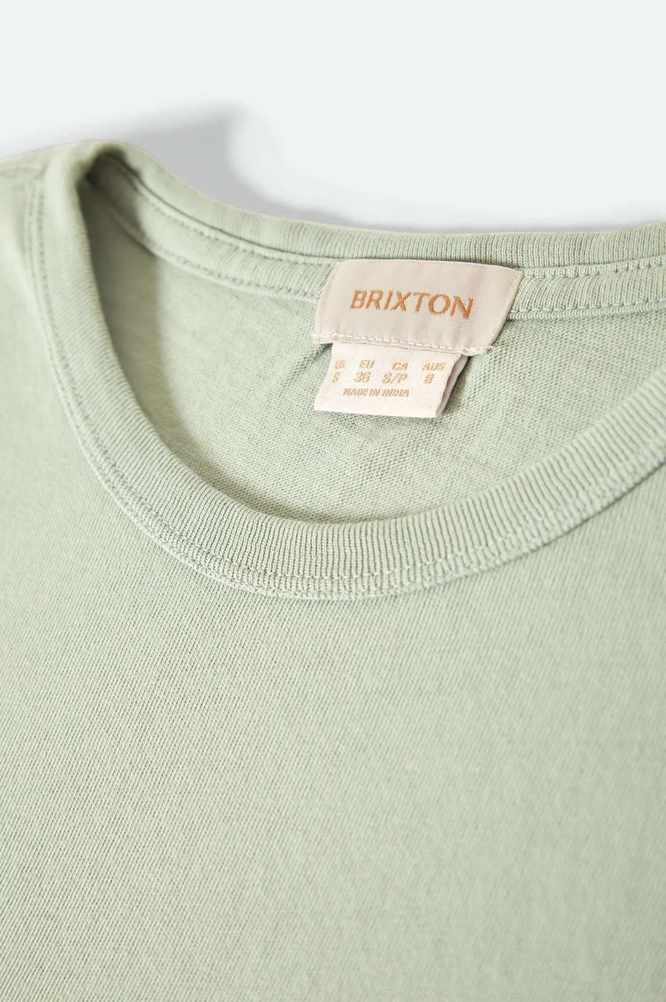 Carefree Organic Garment Dyed Muscle Tank - Sage Green