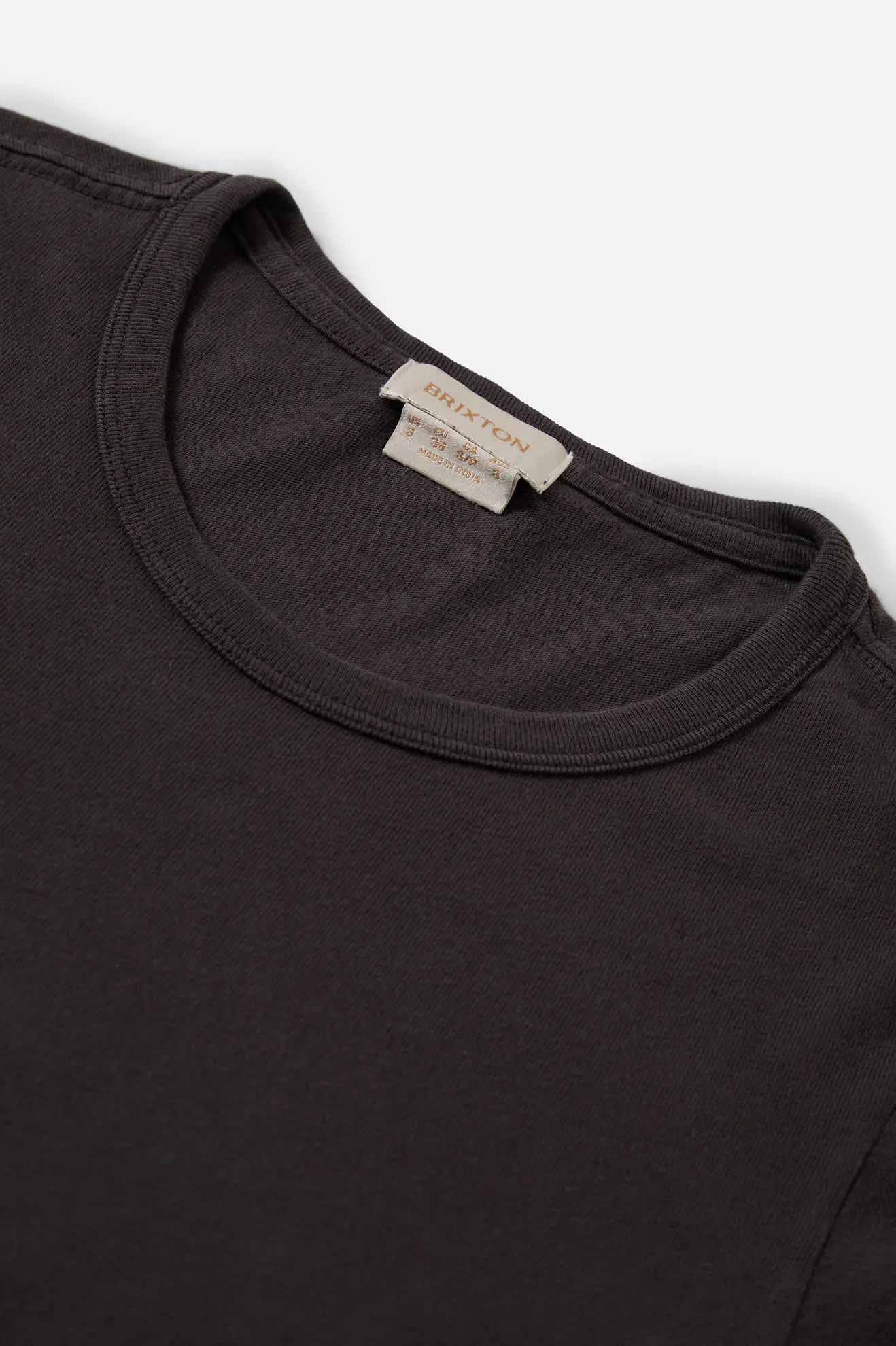 Carefree Organic Garment Dyed Slim Dress - Black