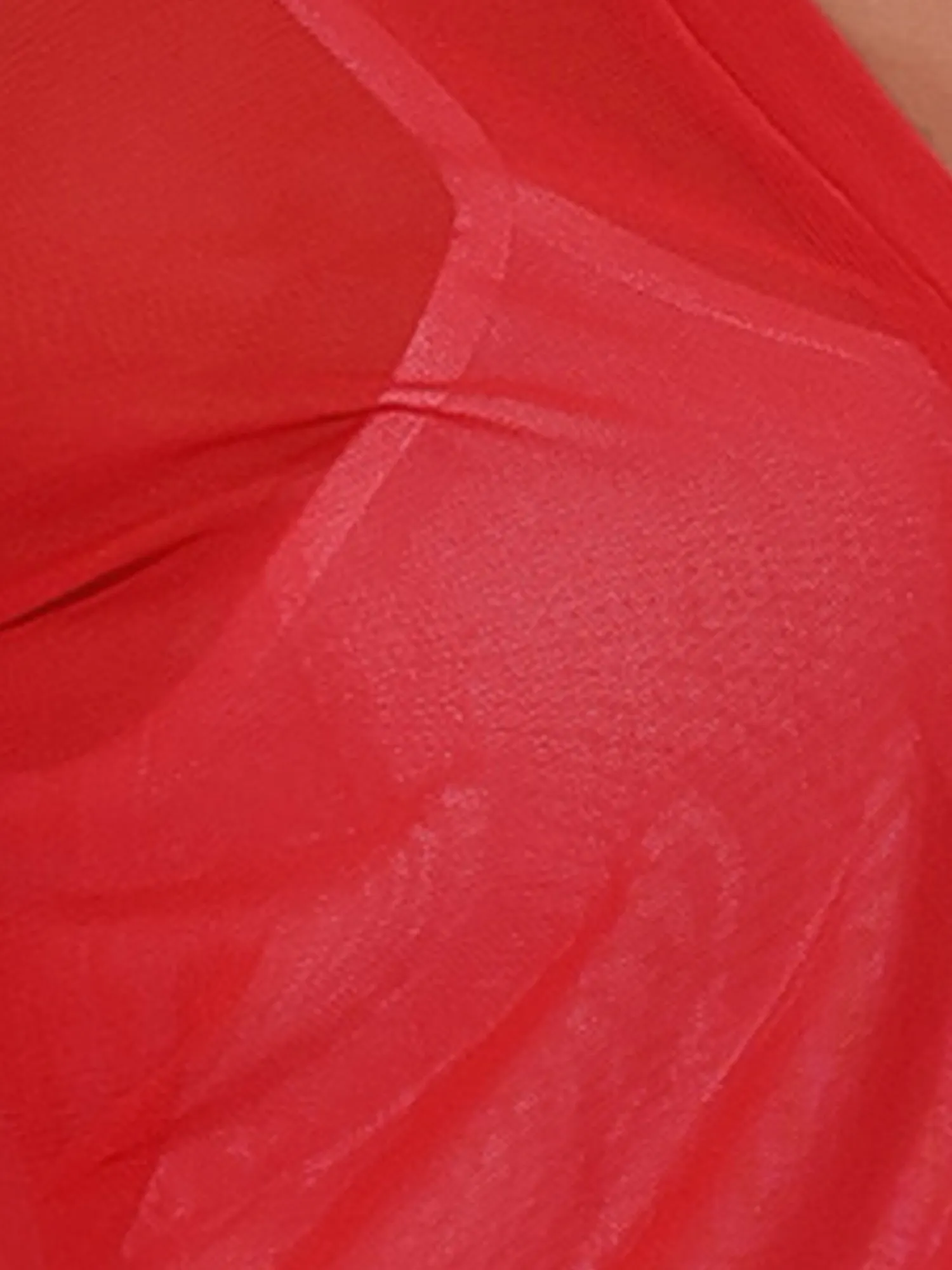 Chiffon 3/4 Sleeve Open Front Bolero Mesh Sheer Shrug