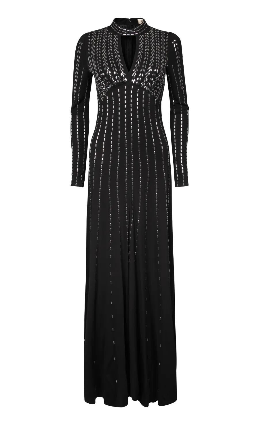 Comet Dress - Black/Silver