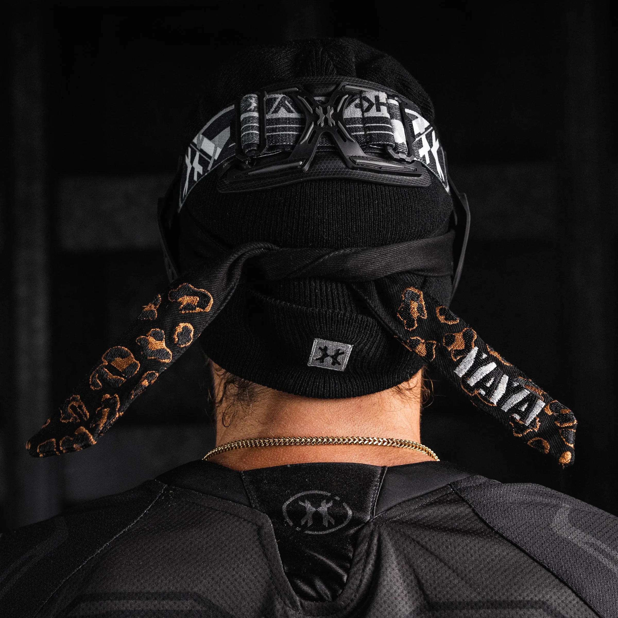 [DEADBOX] Leopard King Clawed - Black/White w/ Visor