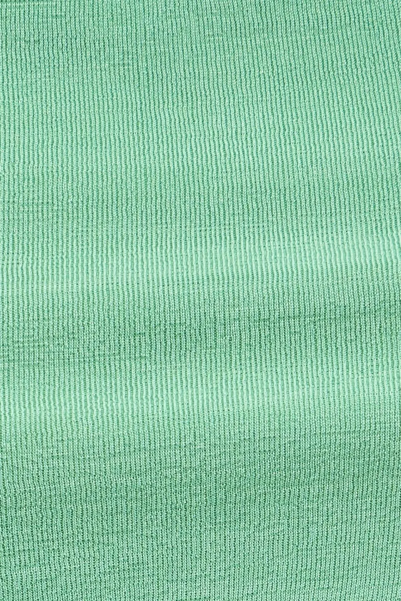 Green Halter Top