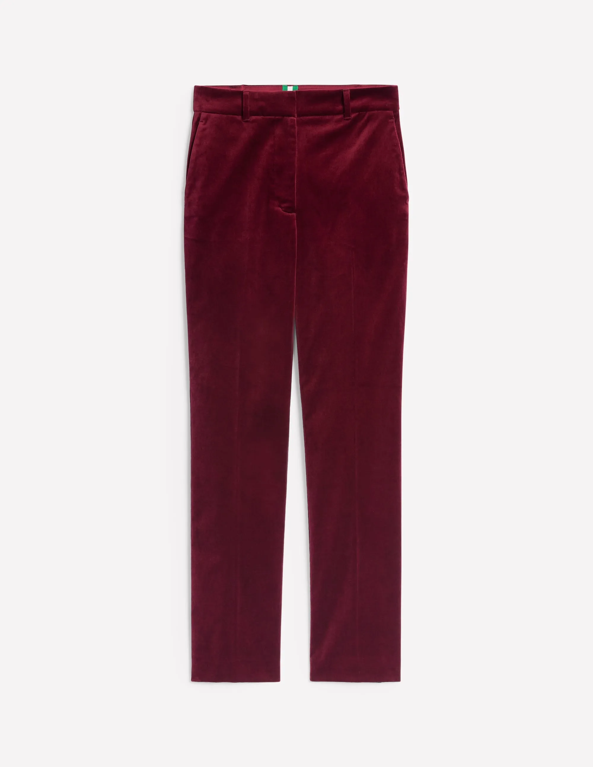 Kew Velvet Trousers-Cabernet
