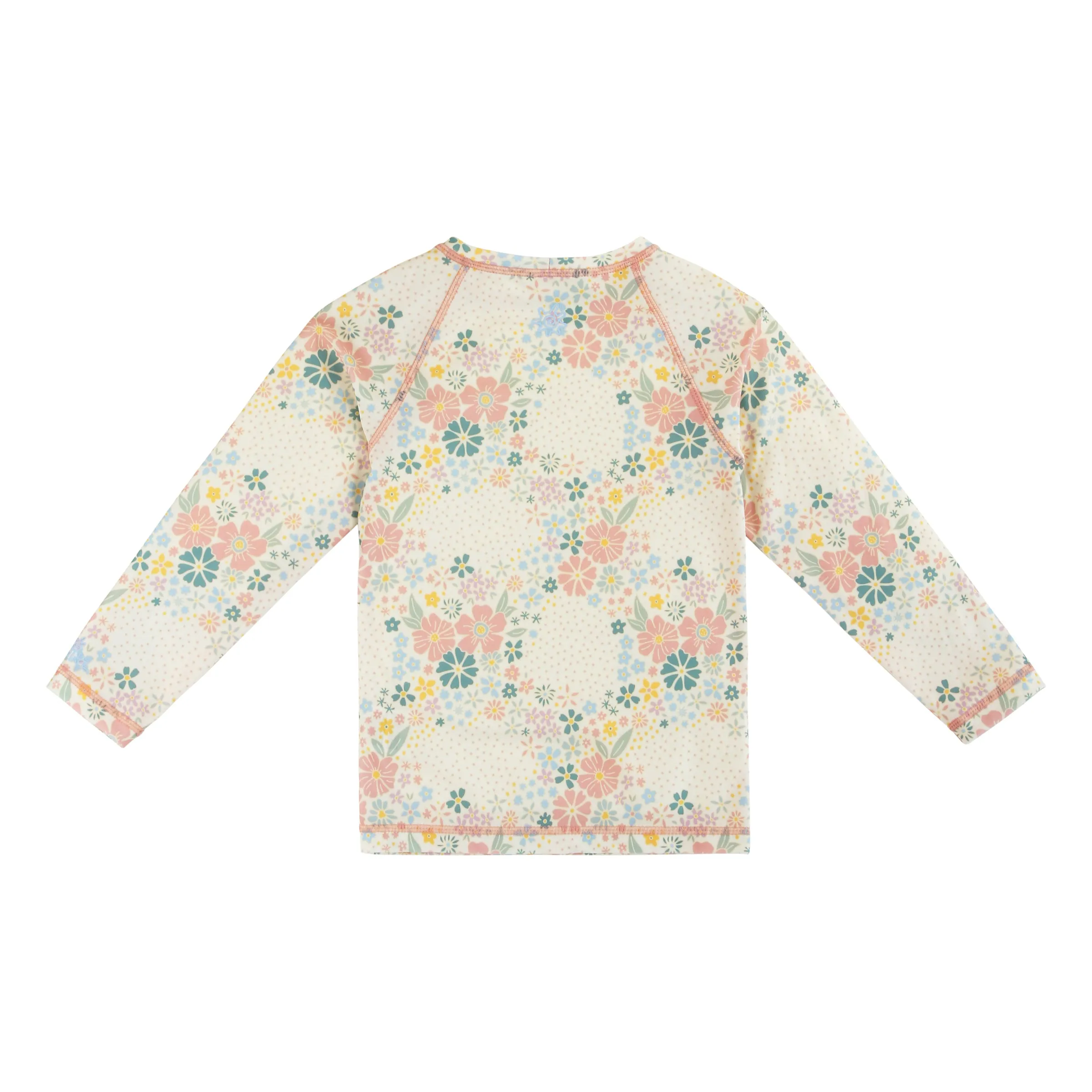 Kid's Long Sleeve Crew Sunny Swim Shirt