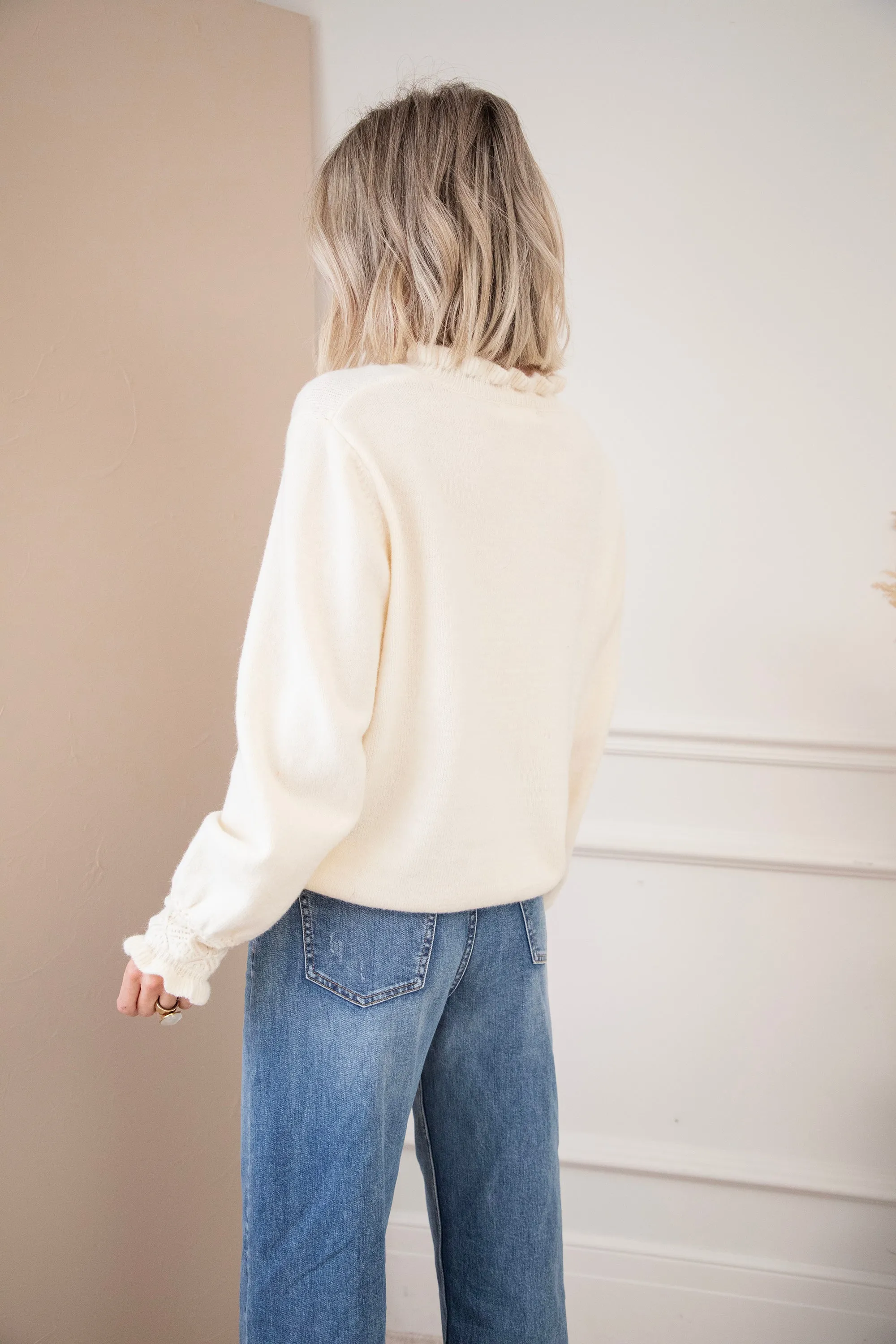 Madelyn Beige - Trui