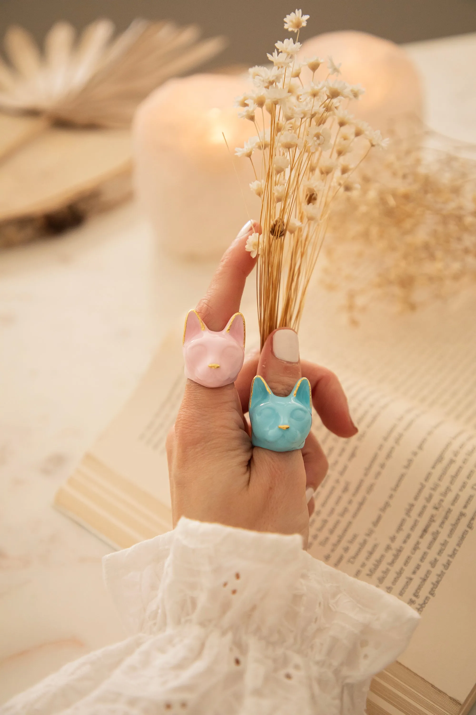 Maew Cat Blue - Ring