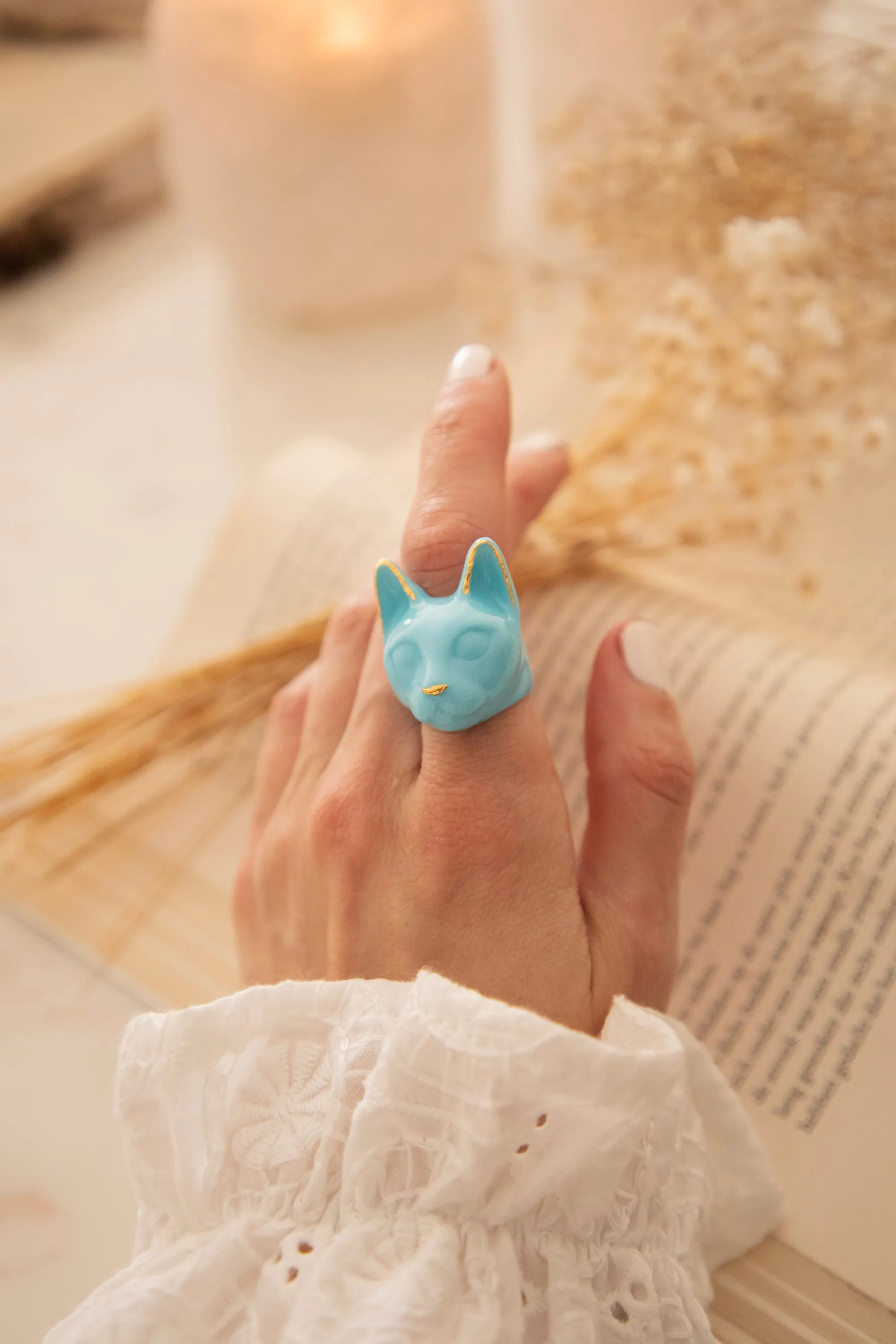 Maew Cat Blue - Ring