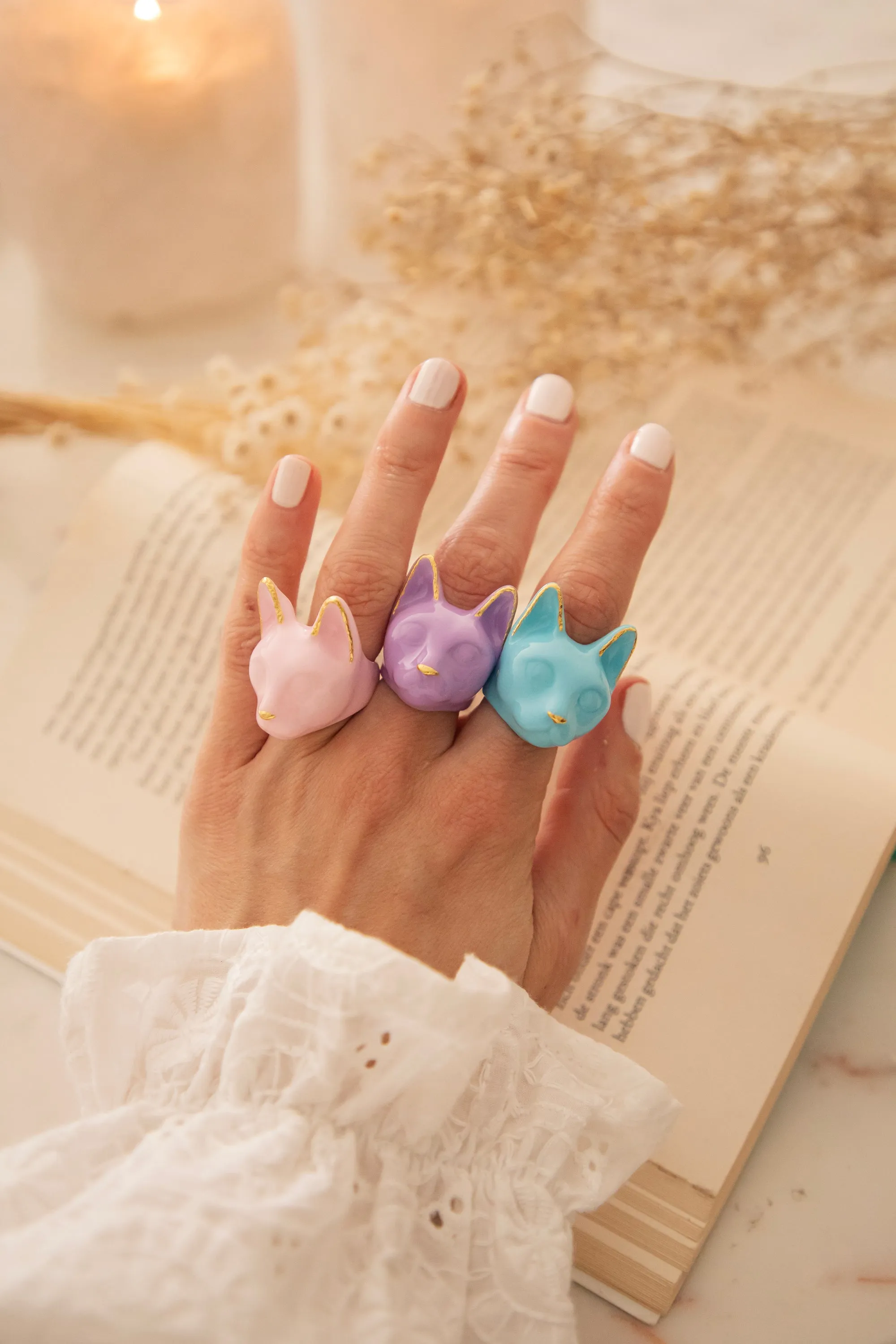 Maew Cat Blue - Ring