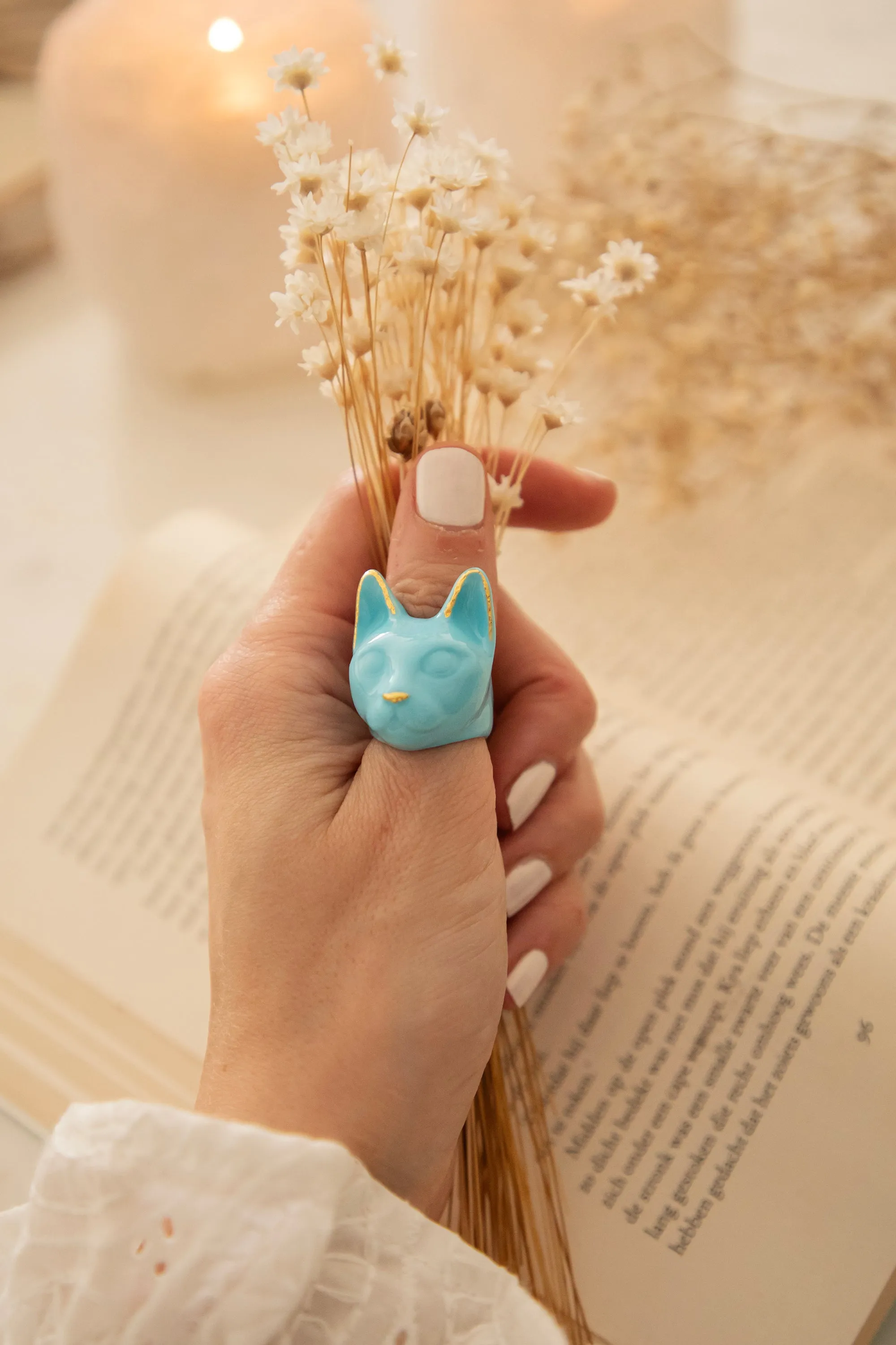 Maew Cat Blue - Ring