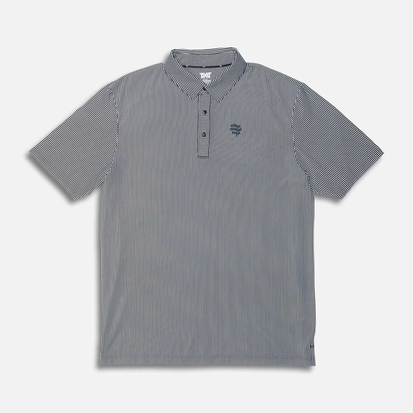 Men's Striped Polo
