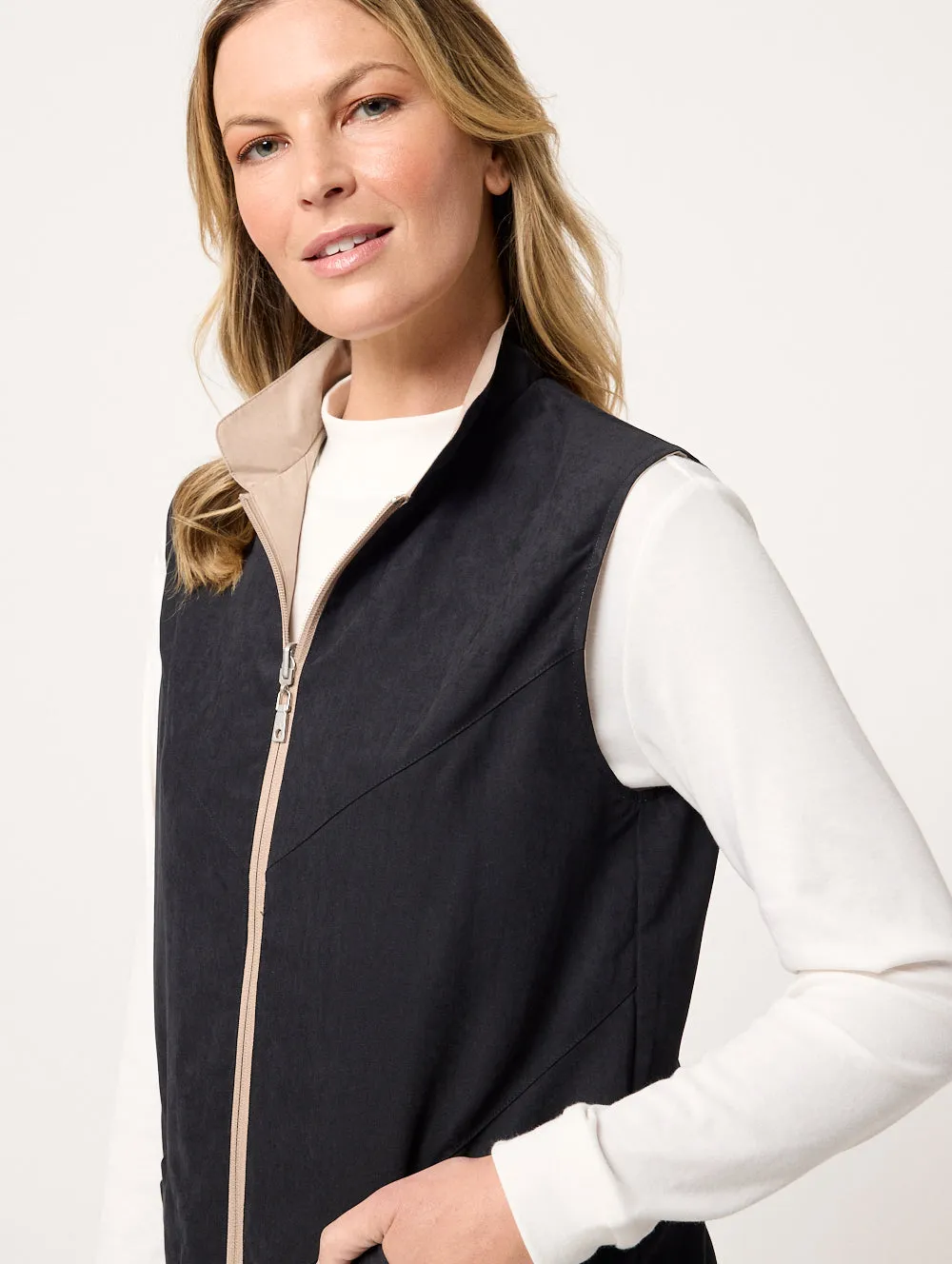 Microfibre Reversible Vest