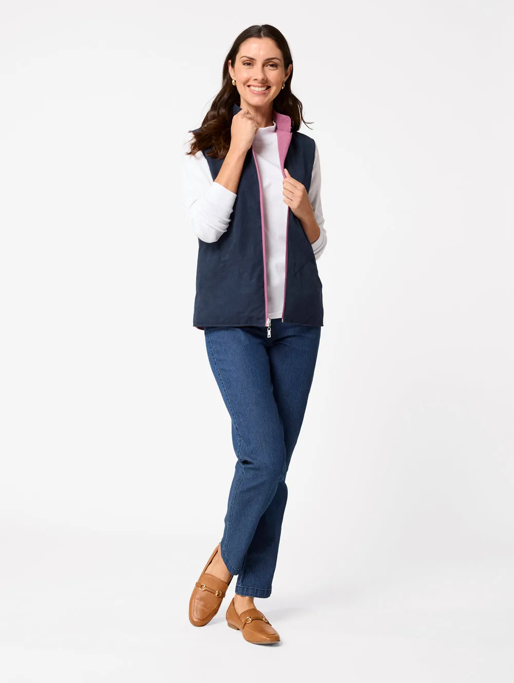 Microfibre Reversible Vest
