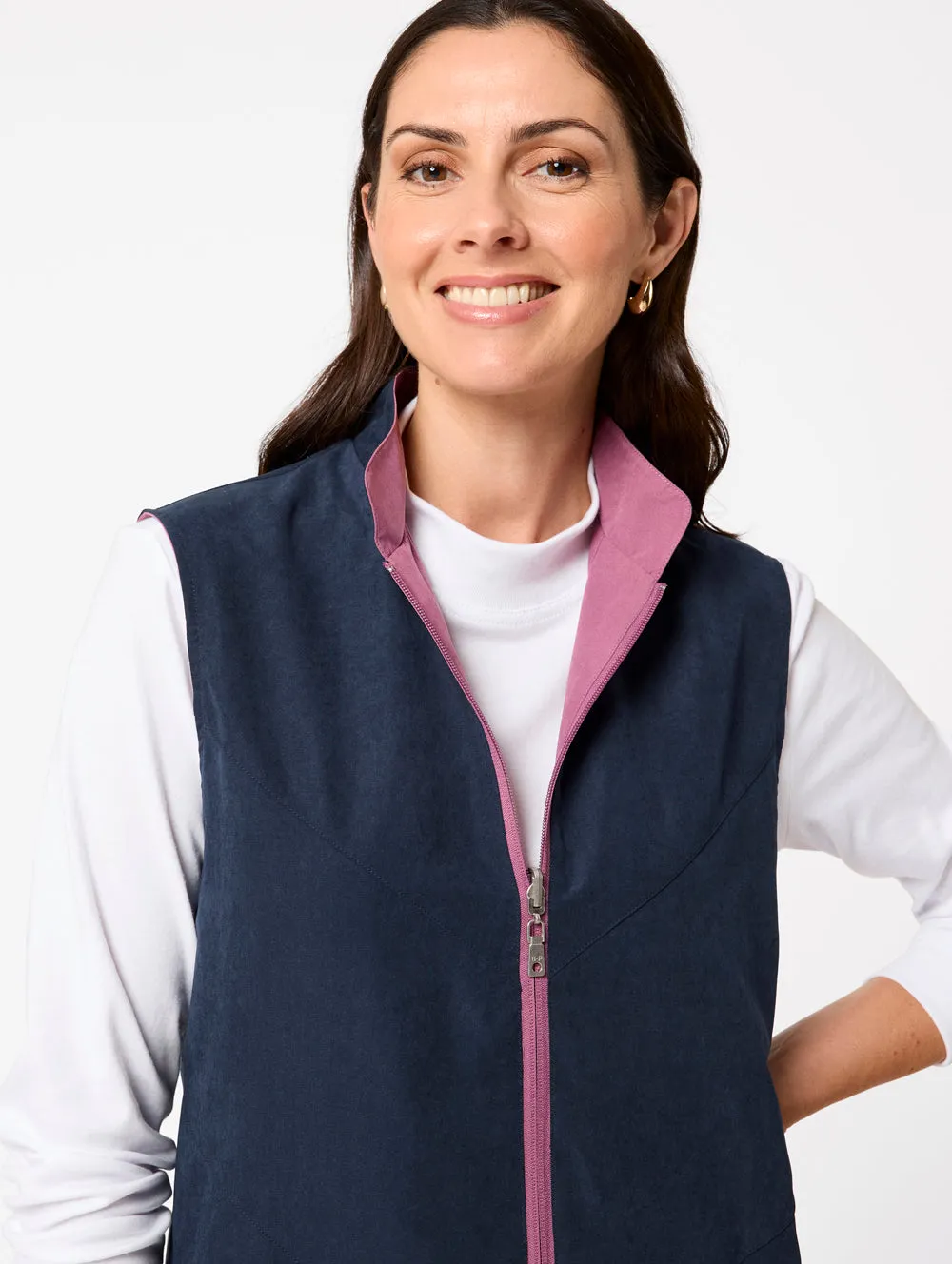 Microfibre Reversible Vest