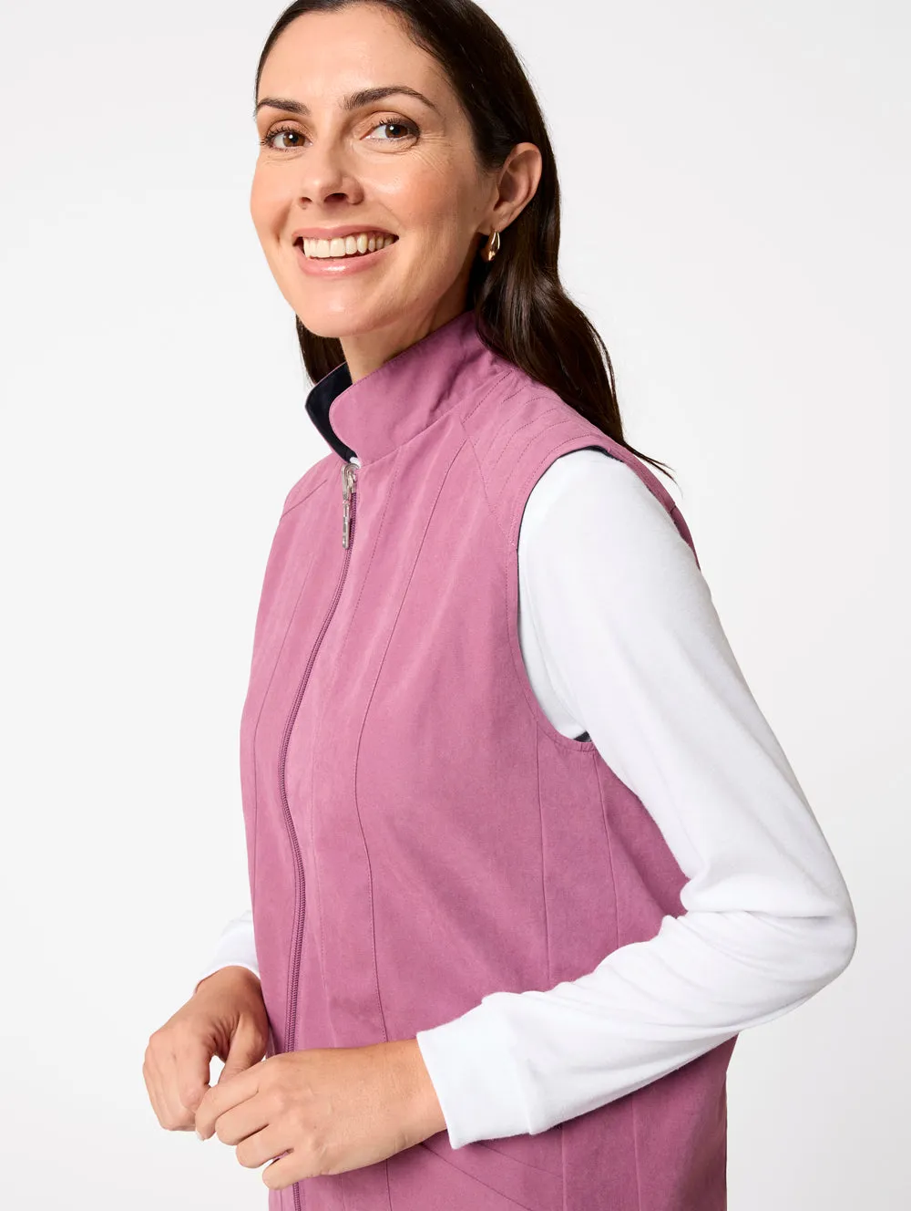 Microfibre Reversible Vest