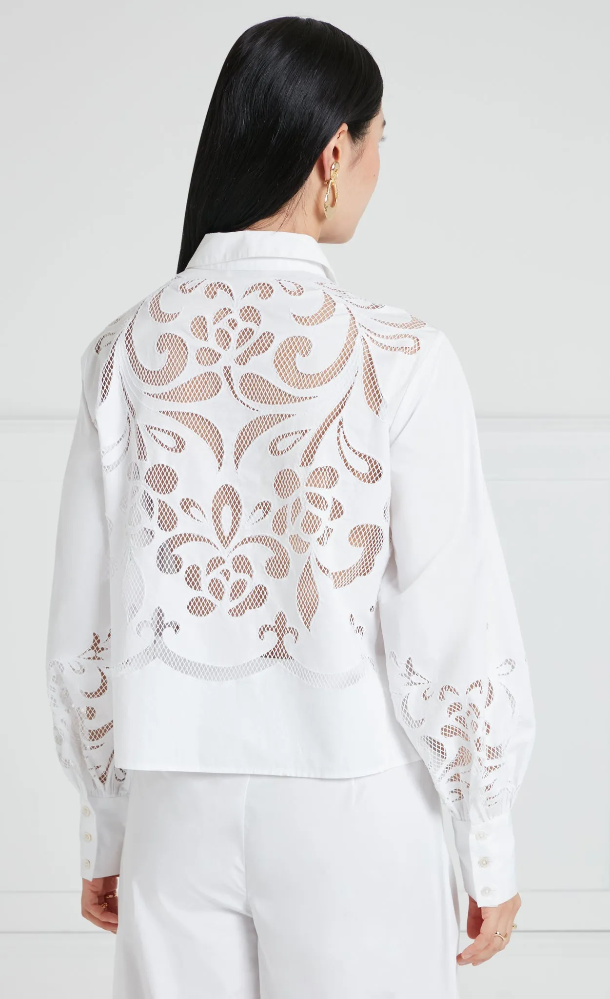Nelle Shirt - White