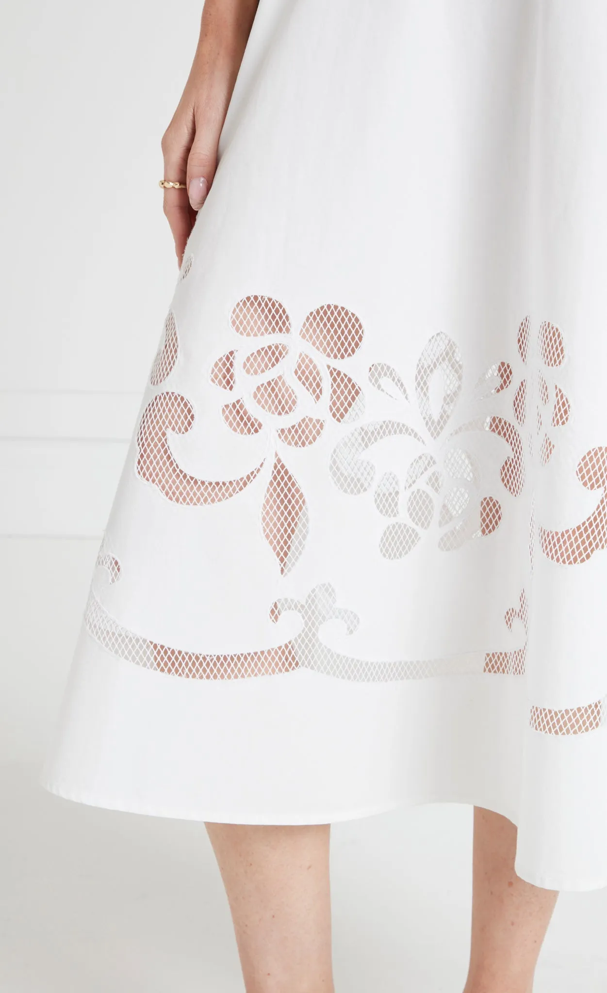 Nelle Skirt - White