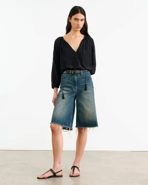 Nili Lotan - Alona Jean Short in Simon Wash