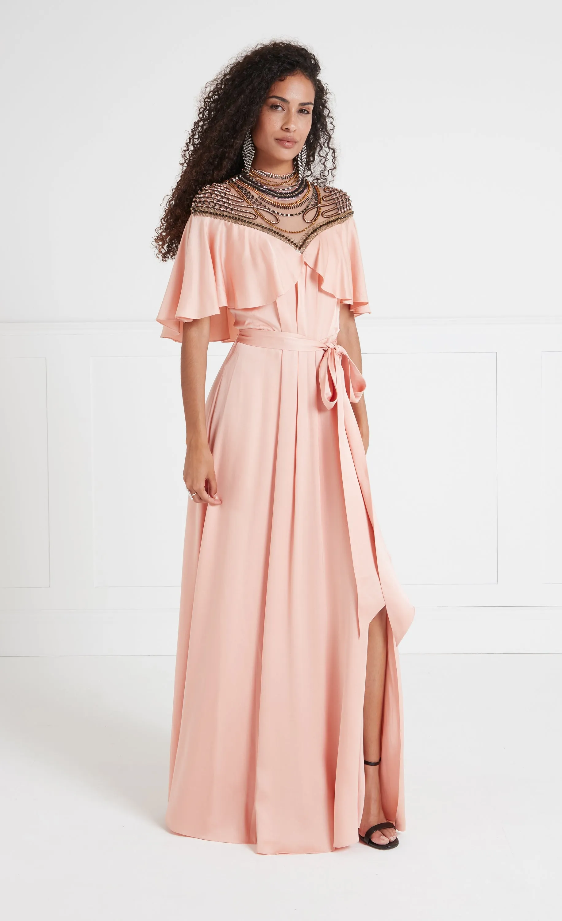 Nina Gown - Tuscan Peach