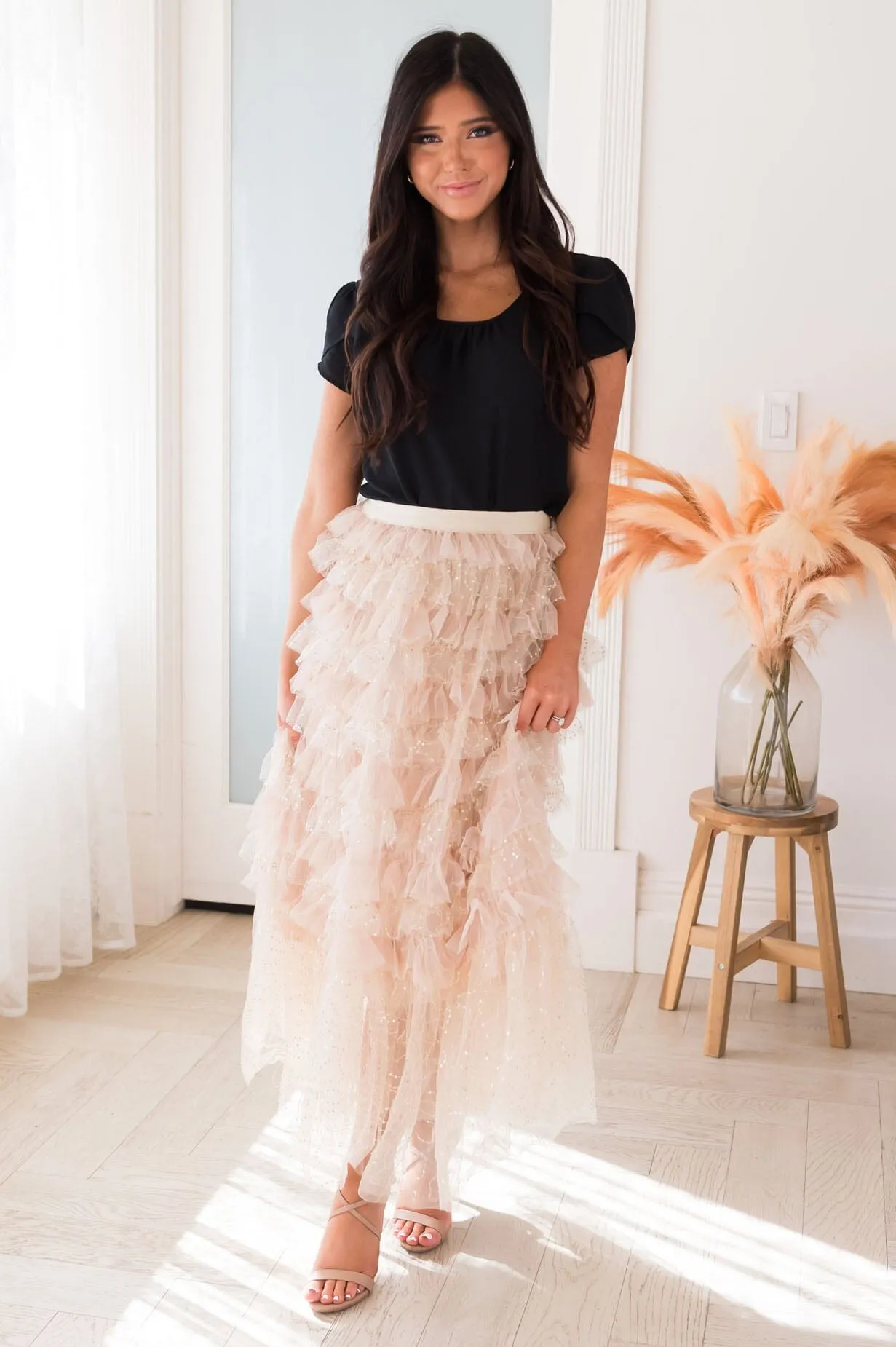 Only In Fairytales Modest Tulle Skirt
