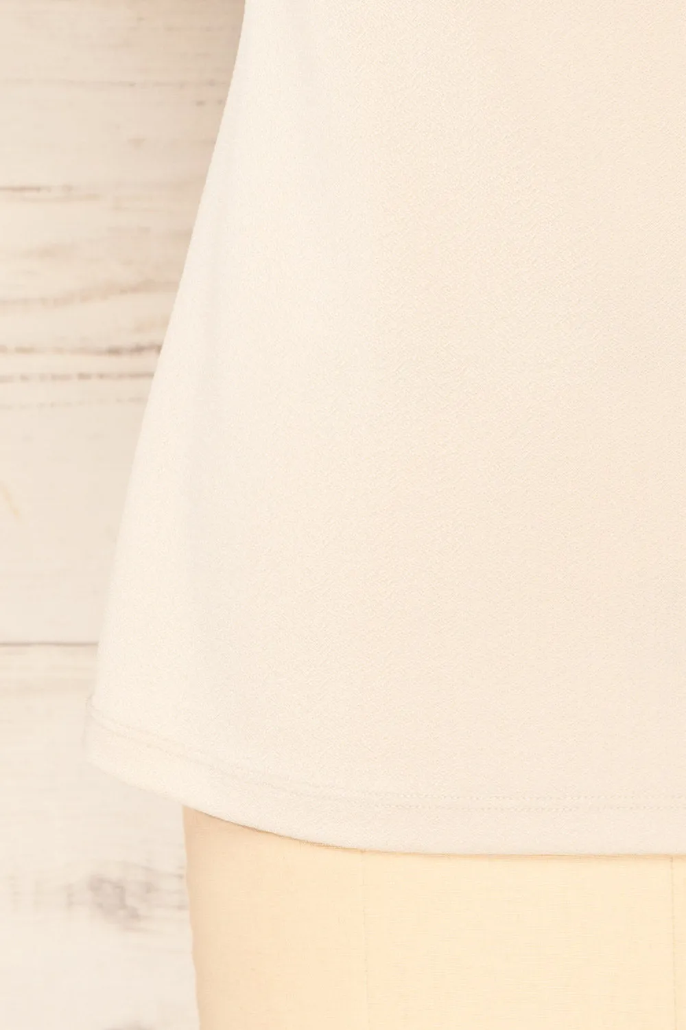 Partye Beige | Cowl Neck Cami Top
