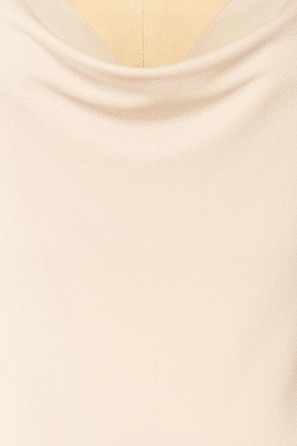 Partye Beige | Cowl Neck Cami Top