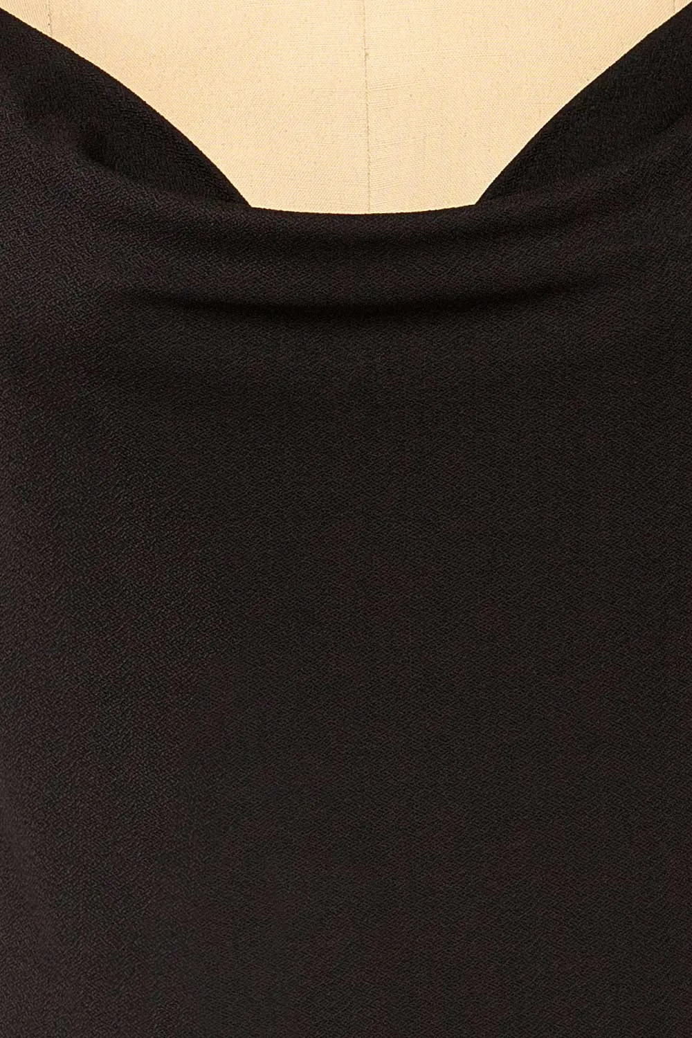 Partye Black | Cowl Neck Cami Top