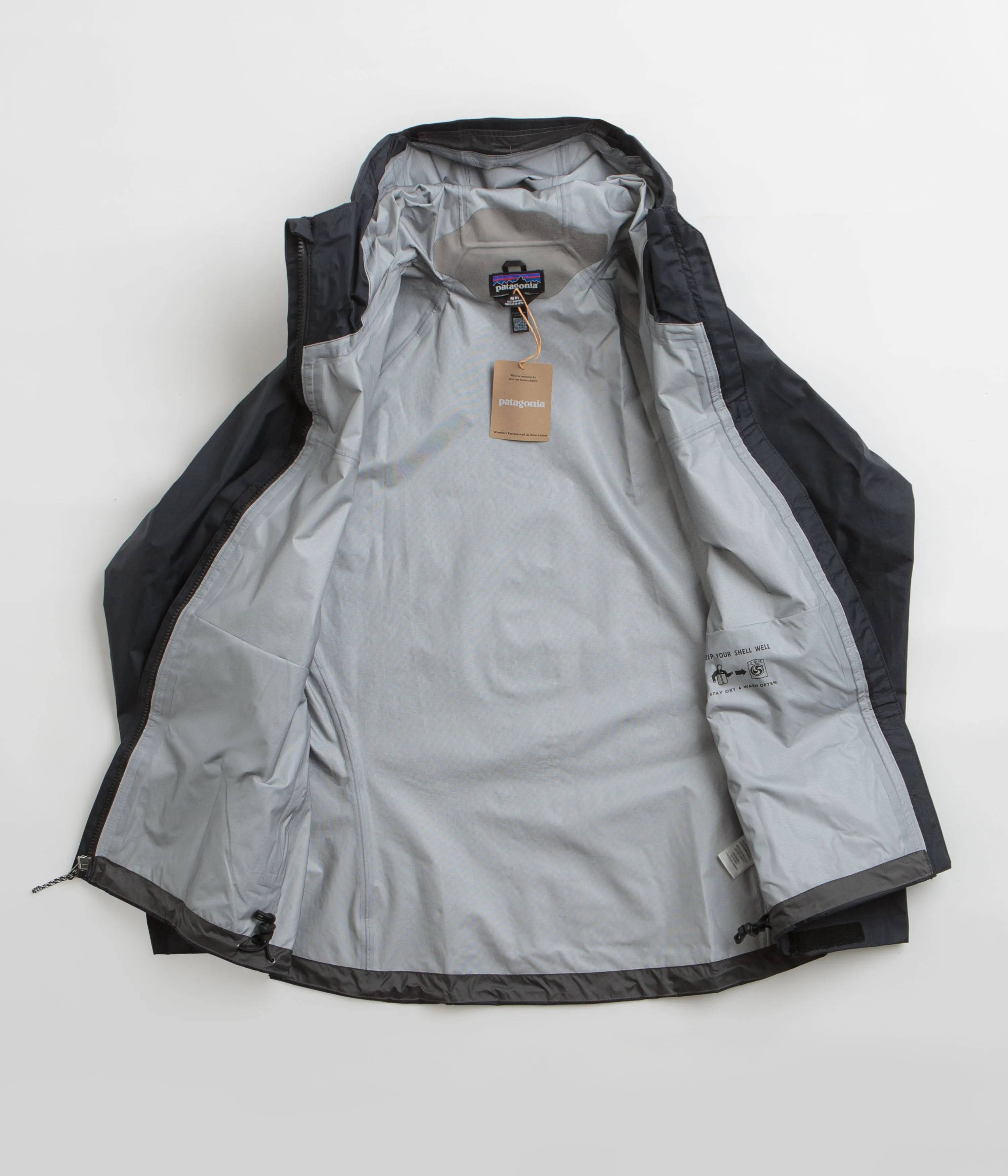 Patagonia Womens Torrentshell 3L Rain Jacket - Black