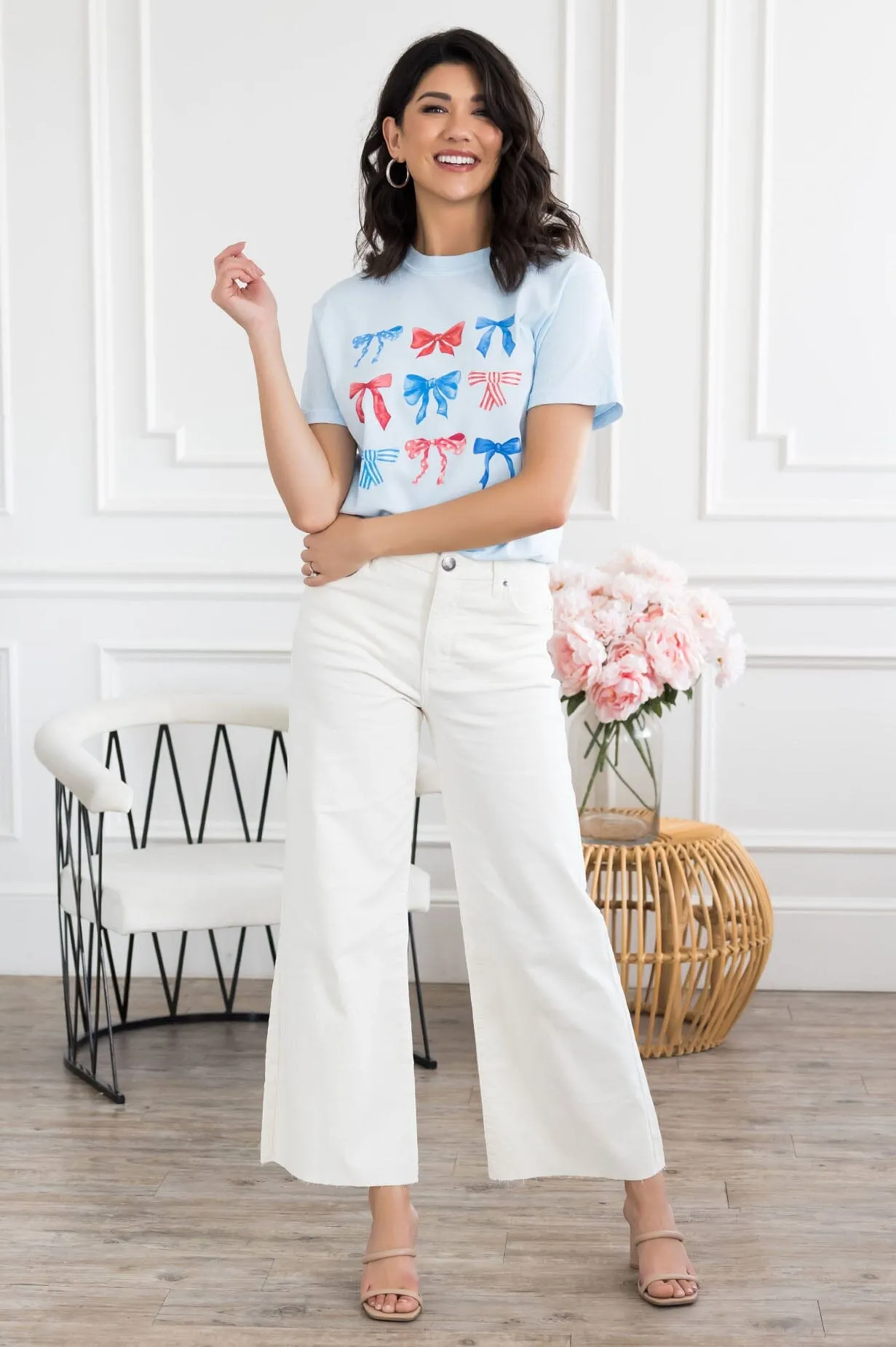 Patriotic Bows Graphic Tee