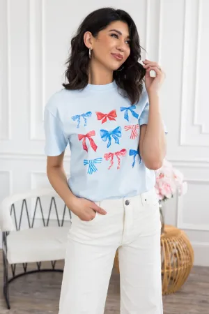 Patriotic Bows Graphic Tee