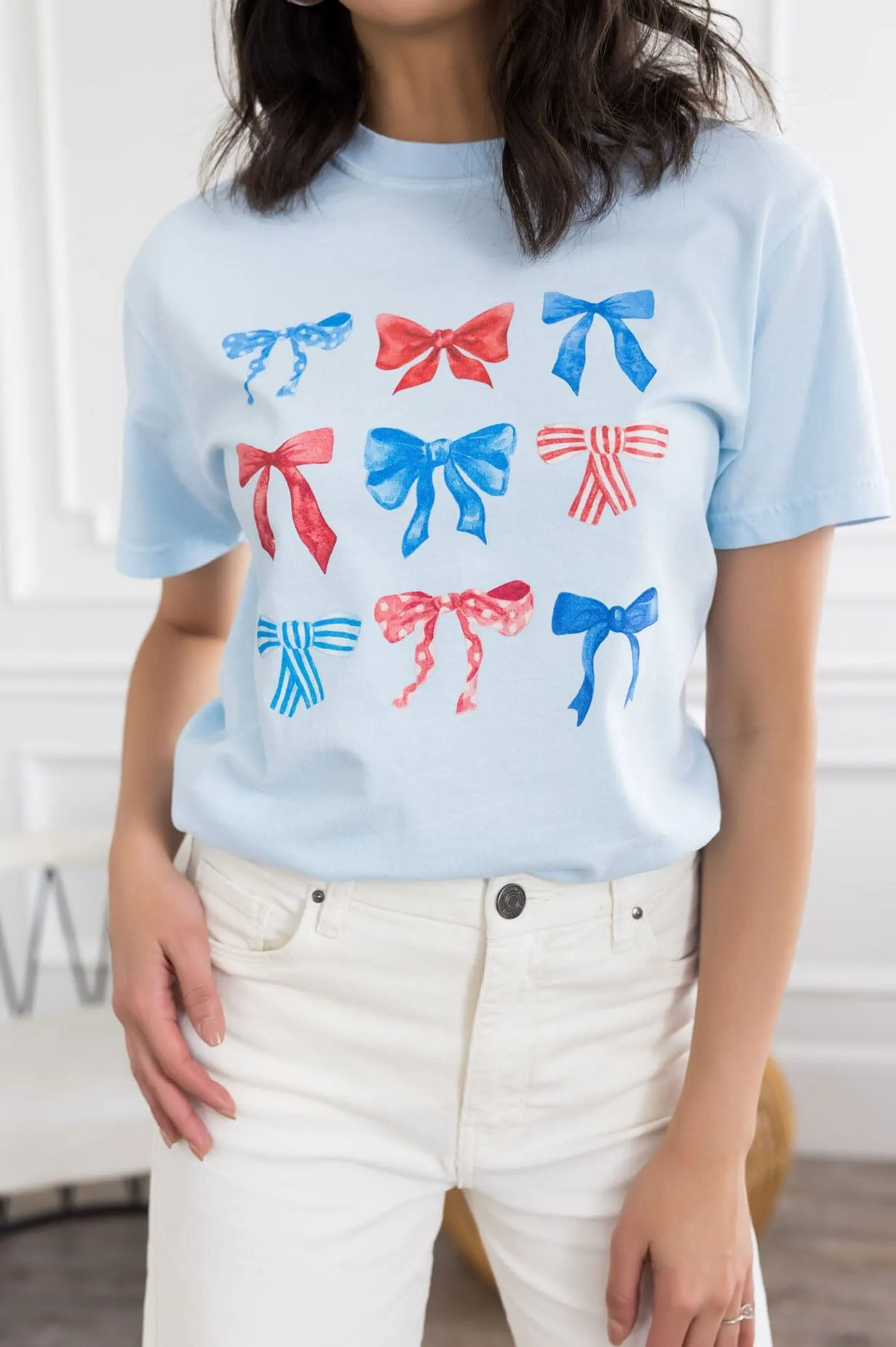 Patriotic Bows Graphic Tee