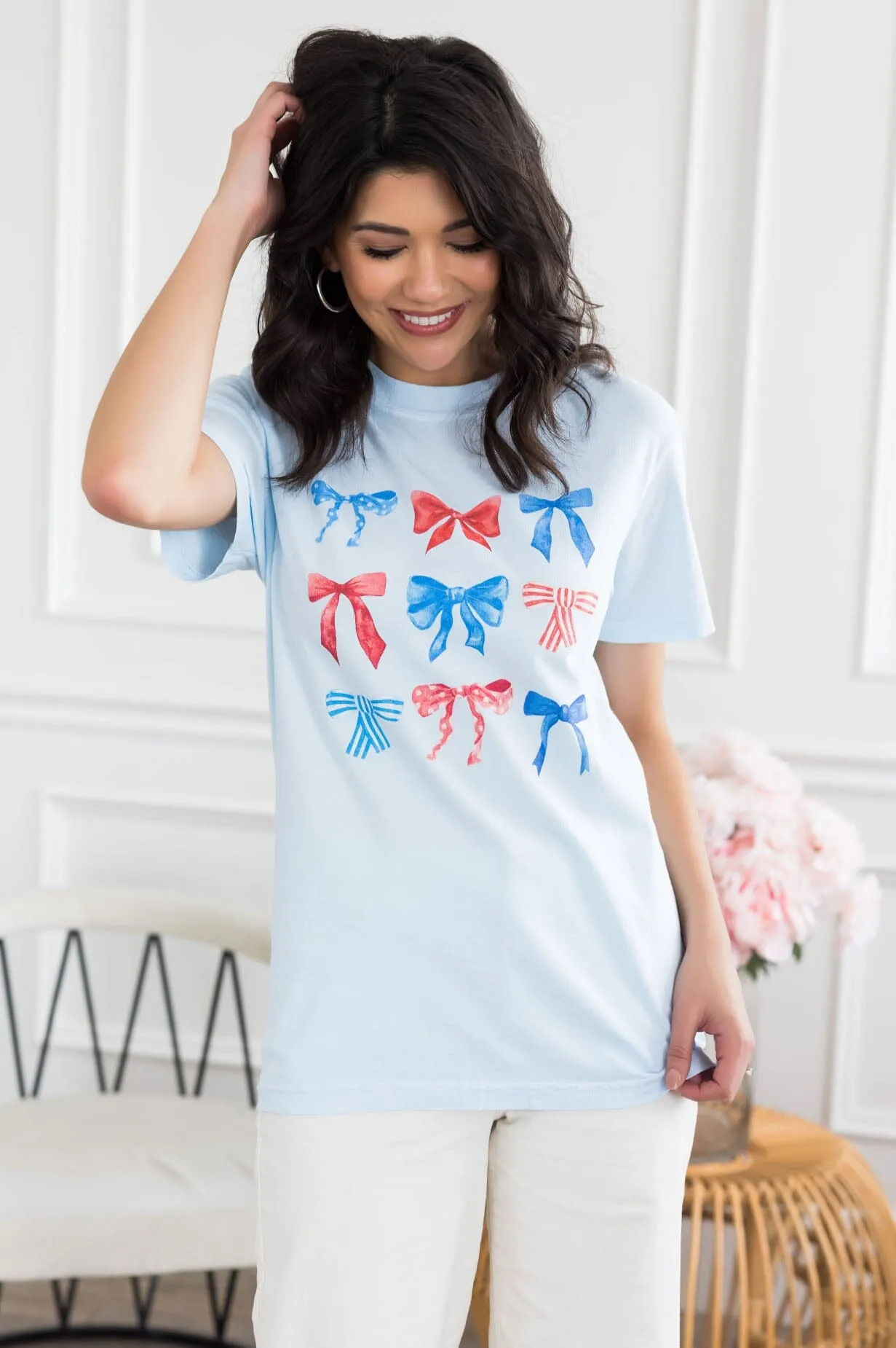 Patriotic Bows Graphic Tee
