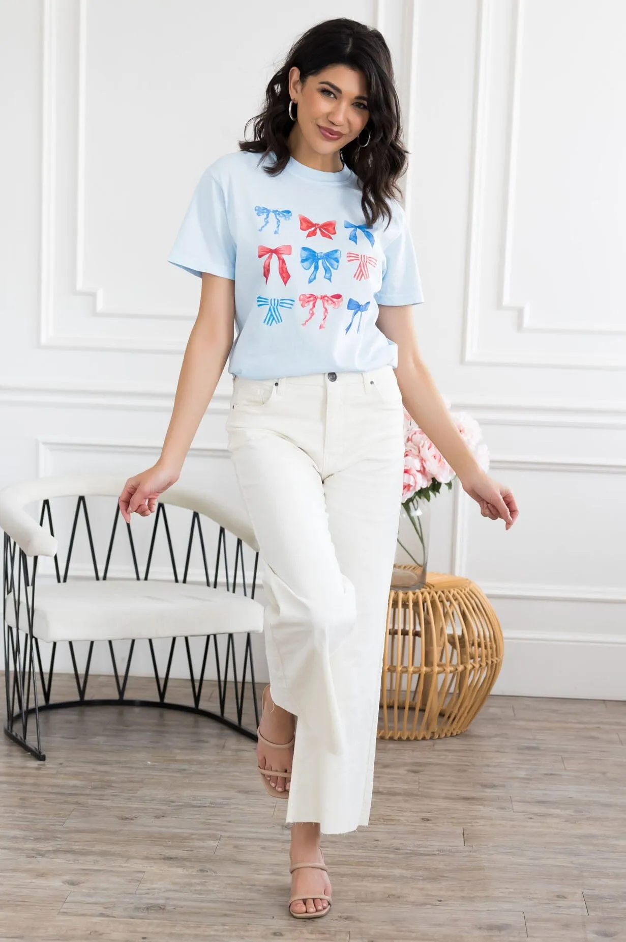 Patriotic Bows Graphic Tee