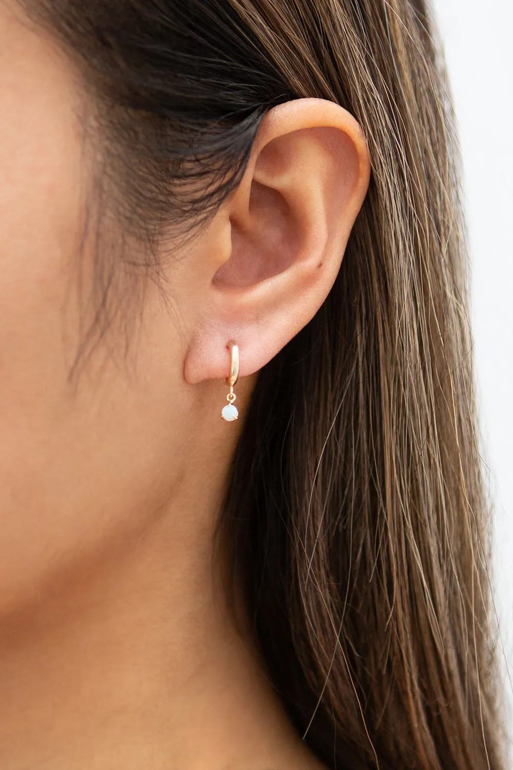 Paulette Nardal | Golden Stud Earrings