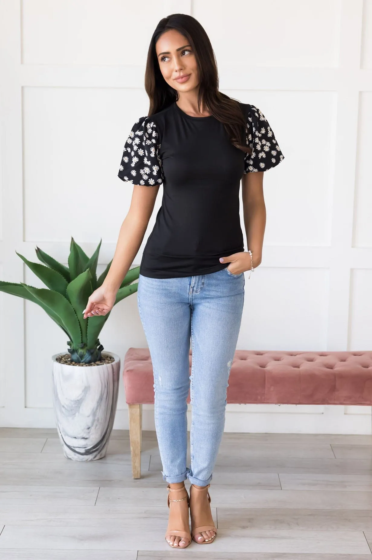 Peaceful Place Daisy Blouse