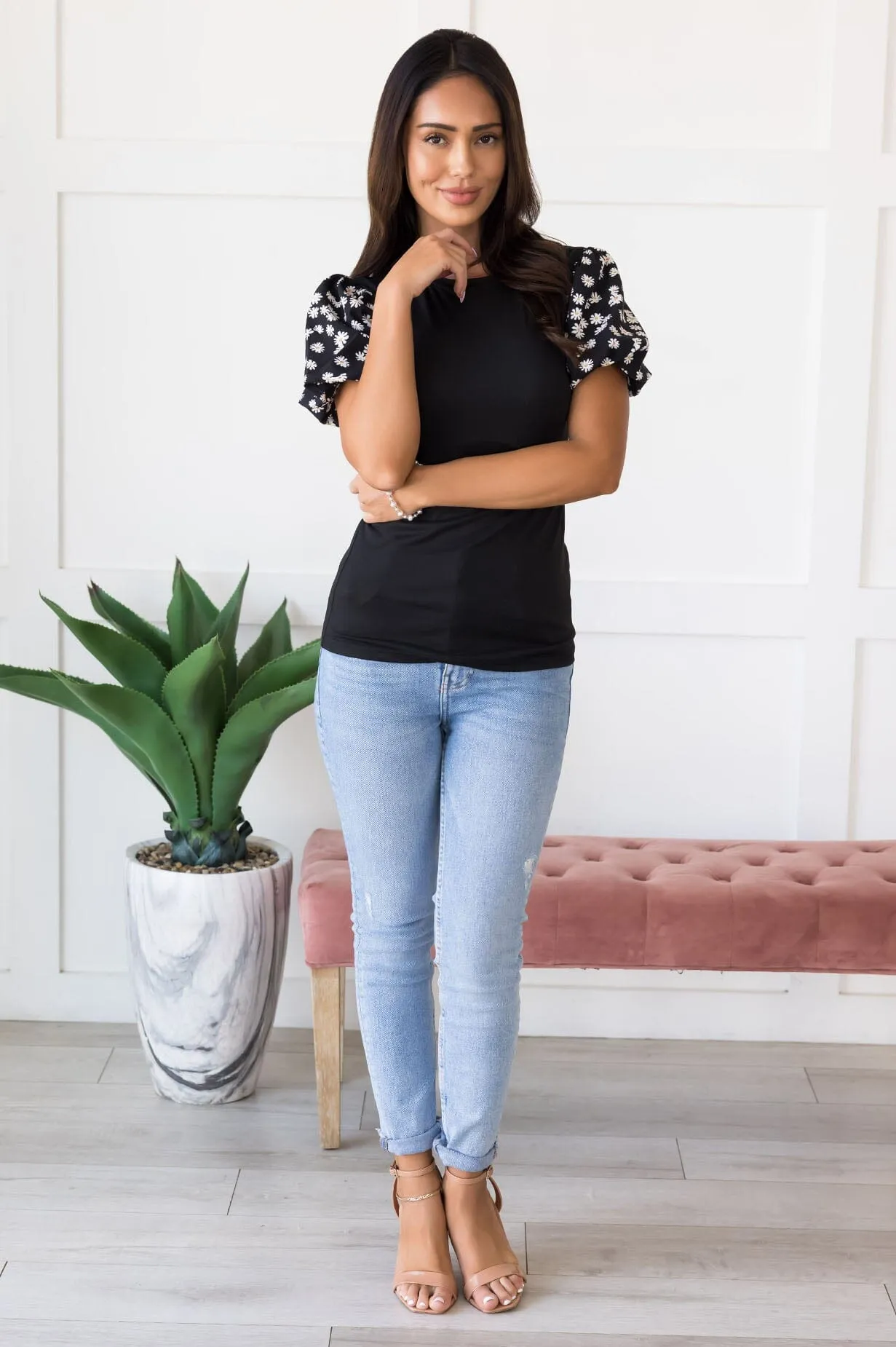 Peaceful Place Daisy Blouse