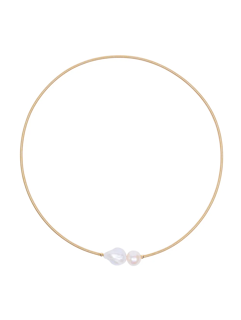 Pearly Collar Necklace