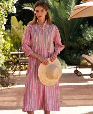 Pink City Prints Anjuna Ice Lolly Kaftan Dress